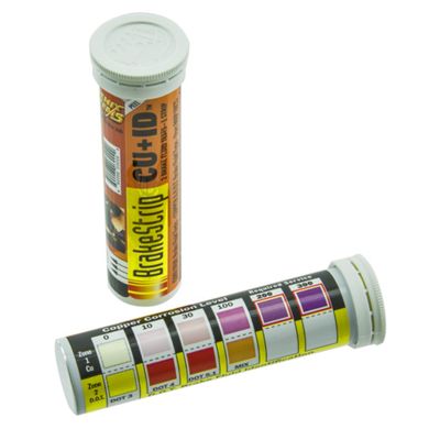 Brakestrip Brake Fluid Copper and ID Test Srtip