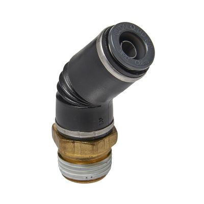 45 Swivel Male Elbow 3/8 IN Tube X 3/8 IN NPT (2)