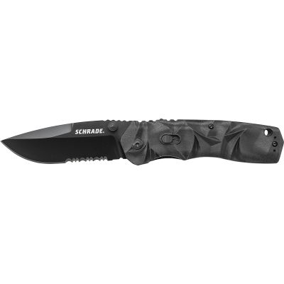 Schrade M.A.G.I.C. Dual Action Manual & Assisted Opening Liner Lock Folding Knife