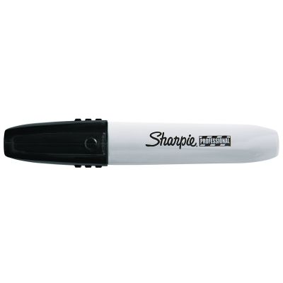 Sharpie Professional Chisel Tip Marker, Black