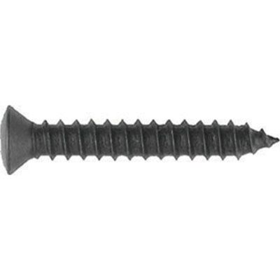 Philips Oval Head Sheet Metal Screw Undersize Head Black, Size: 8 x 1-1/2", Head size: #6, Qty: 100