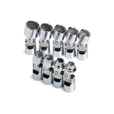 SOCKET SET FLEX 3/8IN. DRIVE 9PC SAE STD 12 POINT