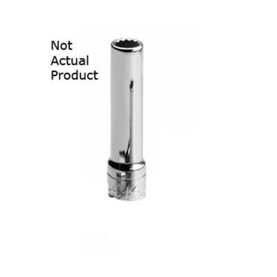 1/2" Drive 6 Point Deep Fractional Socket, 1-3/8"