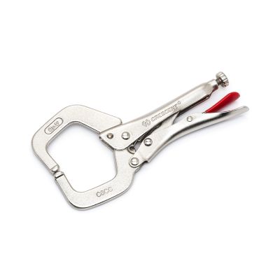 6" Locking 'C' Clamp with Regular Pads