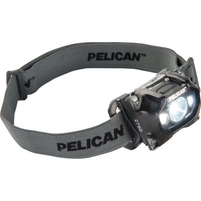 Pelican 2760 200 Lumen 3-AAA LED Headlamp, Black