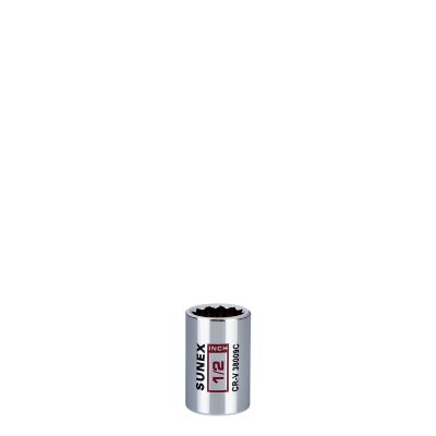 Sunex Tools 1/2 in. Chrome Socket 12-Point