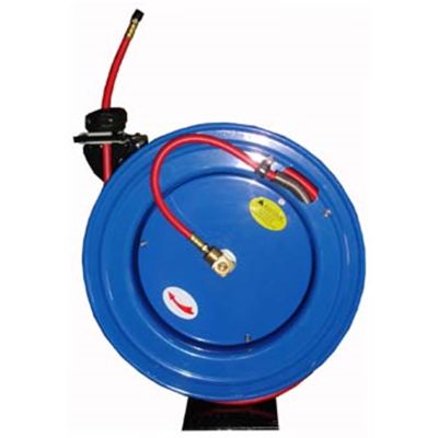 1/2" x 50' Hose Reel (3/8" NPT-Inlet x 3/8" NPT Outlet)