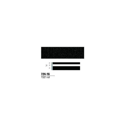 STRIPING TAPE-BLACK STARDUST 1/2" DOUBLE 150' ROLL