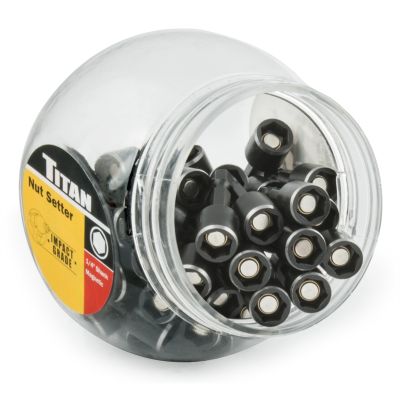 Titan 50-Piece 3/8 in. Magnetic Nut Setter
