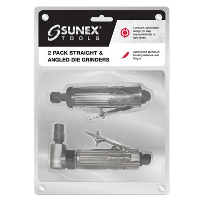 Sunex Tools 2 Pack Die Grinder Set