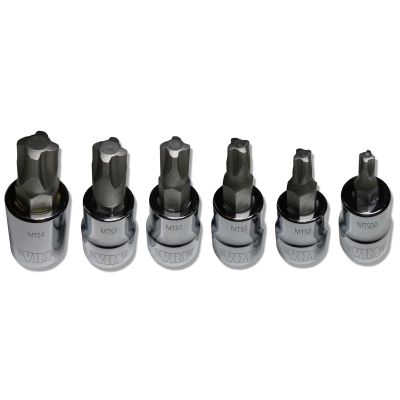 VIM Tools 6-Piece Mortorq Super Spiral Drive System