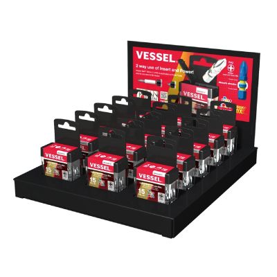 15PC Impact Ball PH2x30 Torsion Bit Display