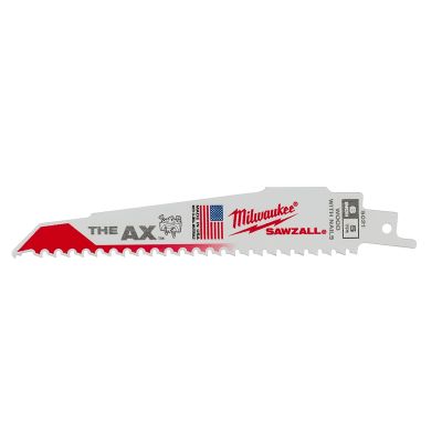6" 5 TPI The Ax? Sawzall?  Blade (10 Pk)
