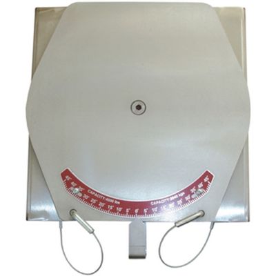 Stainless Steel Turn Plate Set w/ Pointer 14" x 14" x 1 1/2"