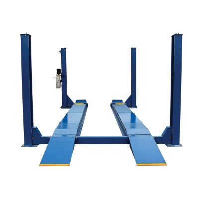 14,000 lb. capacity open front alignment lift