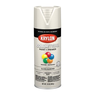 Krylon COLORmaxx Paint + Primer, Gloss Almond