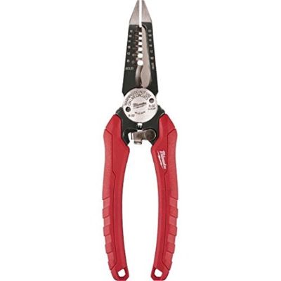 Milwaukee 6-in-1 Combination Wire Pliers, Wire Stripper