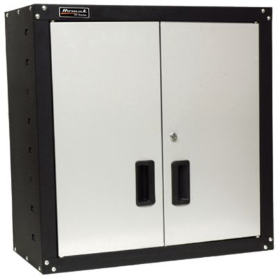 Homak Mfg. 2-Door Wall Cabinet with 2-Shelves, Steel