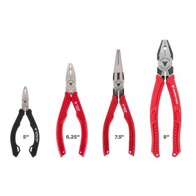 4 Piece Set of VamPLIERS (5", 6.25", 7.5", 8")