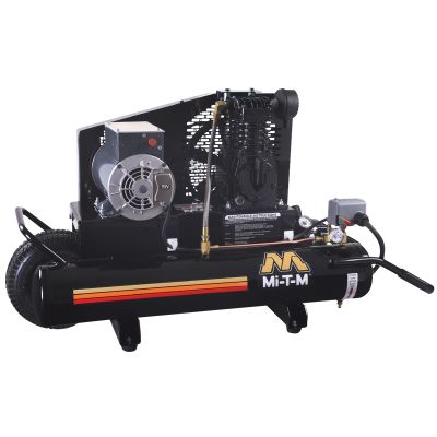 Single Stage compressor - Electric Belt Drive 8 Gallon