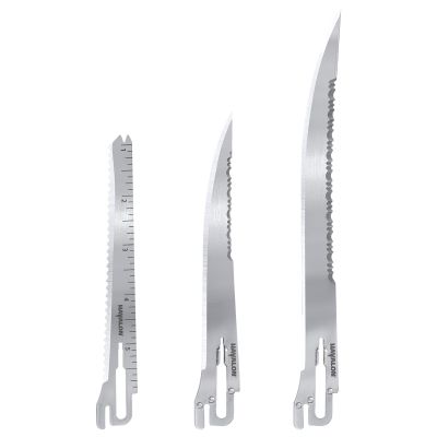 Blades for Talon Fish Scaler, 5" & 7" Back Serrated