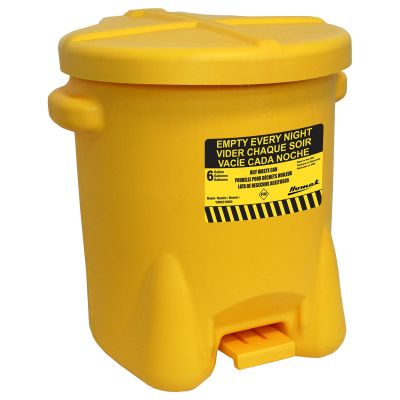 Homak Mfg. 6 Gallon Oily Waste Can
