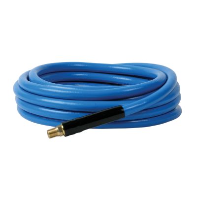 Workforce Air Hose, 3/8" x 25', 1/4" Fittings, Blue, PVC