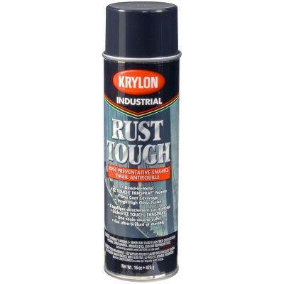 Krylon Industrial Rust Tough Rust Preventive Enamels; OSHA Gloss Black; 15 oz. Aerosol