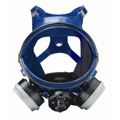 Pro Blue Full-Face Respirator, Organic Vapor/N95 Particulate