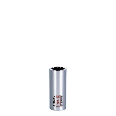 Sunex Tools 3/4 in. Deep Chrome Socket 12-Point