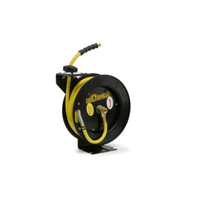 BluBird Oil Shield Air Hose on Reel 3/8 in. x 35 f