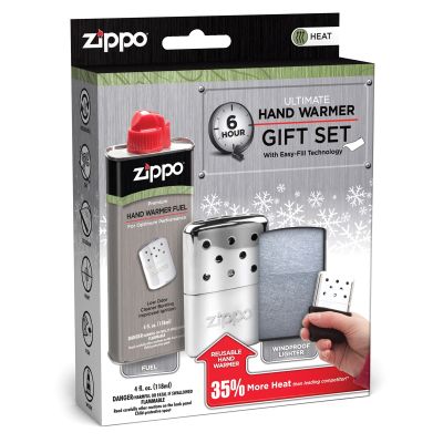 Zippo 6-Hour Ultimate Refillable Hand Warmer Gift Set