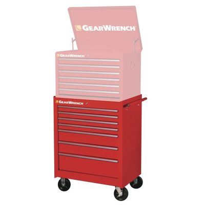 7 Drawer Cabinet BB Black