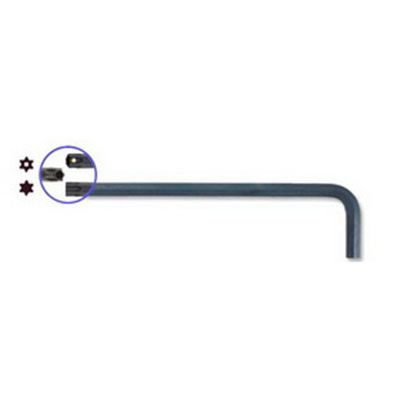Torx Wrench, ProHold, T60, Long Length, L Shape, 7.2" Long, with Hang Tab
