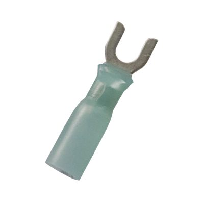 16-14 #8 Blue CS Heat Shrink Spade - 10 Piece