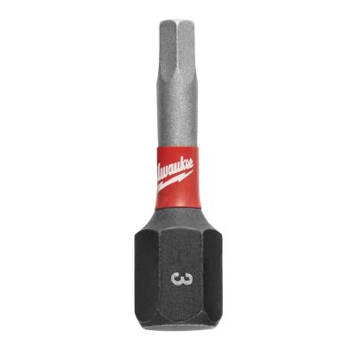SHOCKWAVE Impact Hex 3 MM Insert Bits (Bulk 25)