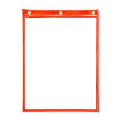 Invoice Holders, 11"x13", Red (25 Pk.)
