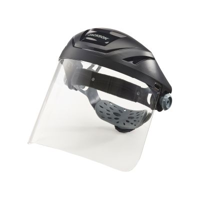 F4XP Premium Headgear with 370 Speed Dial - Includes Clear Clear 8" x 15.5" x .060" Window