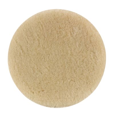 5-1/2 in. Dynacut Top Wool Polishing Pad, Hook and Loop