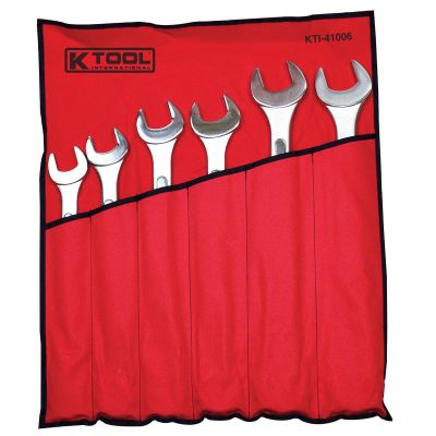 KTI41006 image(0) - WRENCH SET COMBINATION JUMBO 6 PC