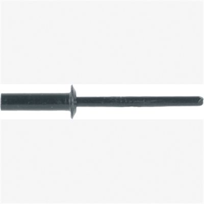 Alum Blk Clsd End Rivet Frd