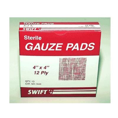 Gauze Pads 4" x 4" (100 Pk.)