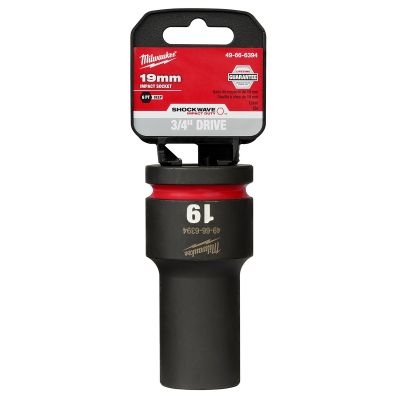 SHOCKWAVE Impact Duty? 3/4"Drive 19MM Deep 6 Point Socket