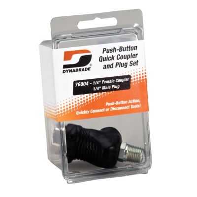 Dynabrade Push-Button Quick Coupler and Plug Set