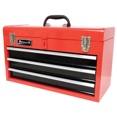 Homak Mfg. 20 in. 3-Drawer Toolbox