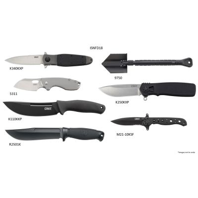 CRKT 2018 Father's Day Pre-Pack Knife Bundle Special, Knife Display