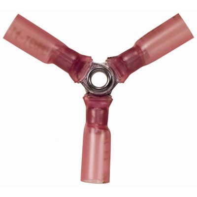 22-18 3-Way (Y) Red CS H.S. Connector - 5 Piece