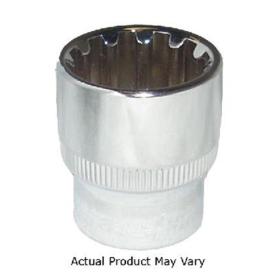 11/16" x 3/8 Drive Fractional Spline Standard Socket (EA)