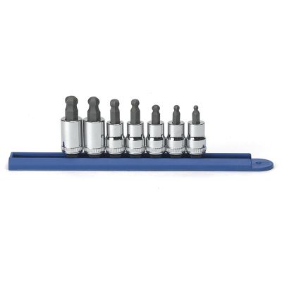 KDT80587 image(0) - SET HEX BALL STD MET 3/8DR 3-10MM 7PC