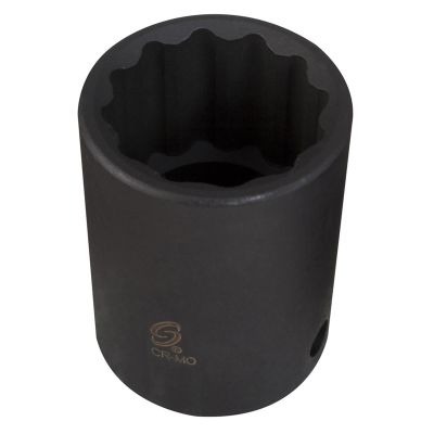 SUN234ZM image(0) - 1/2 in. Drive 12-Point Impact Socket,